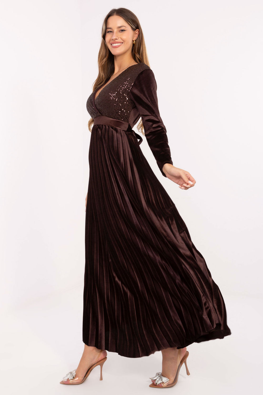 Langes Kleid model 220046 Italy Moda - Afbeelding 2