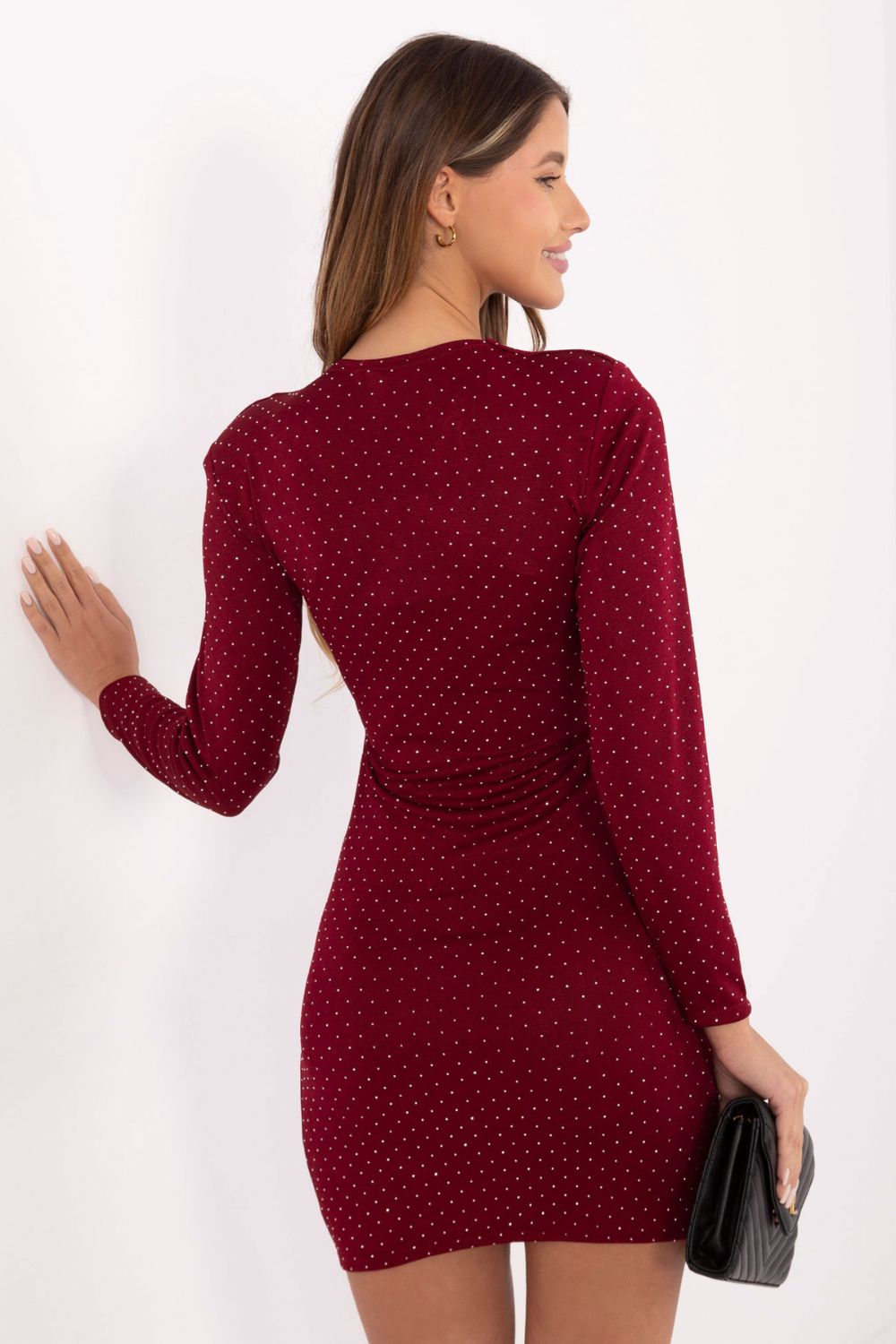 Kurzes Kleid model 220019 Italy Moda - Afbeelding 4