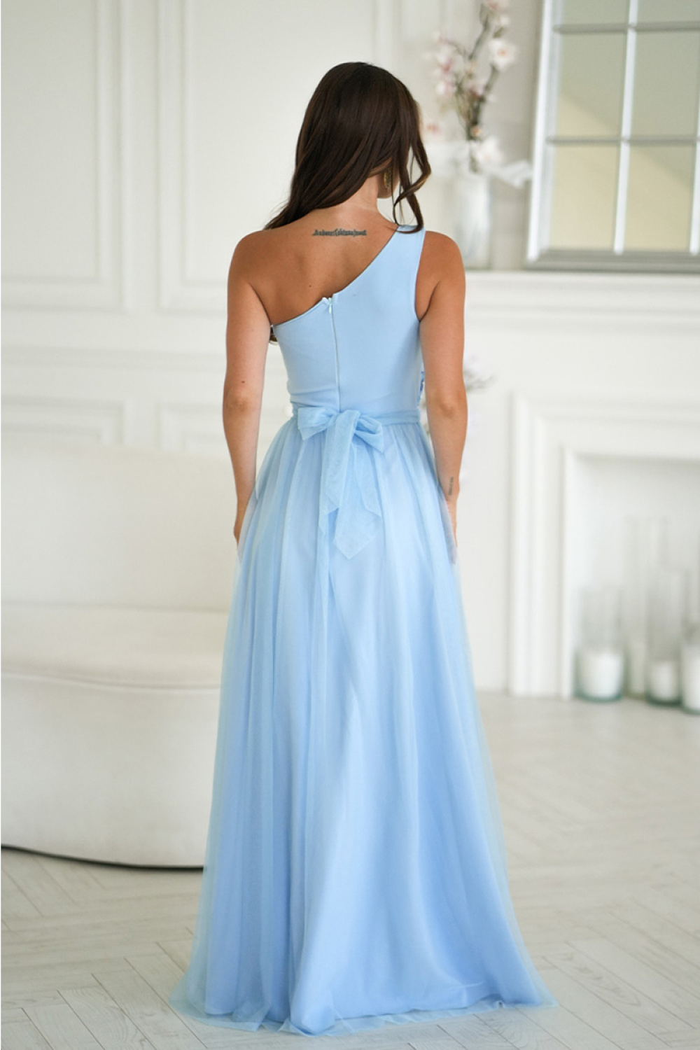 Langes Kleid model 220092 Bicotone - Afbeelding 3