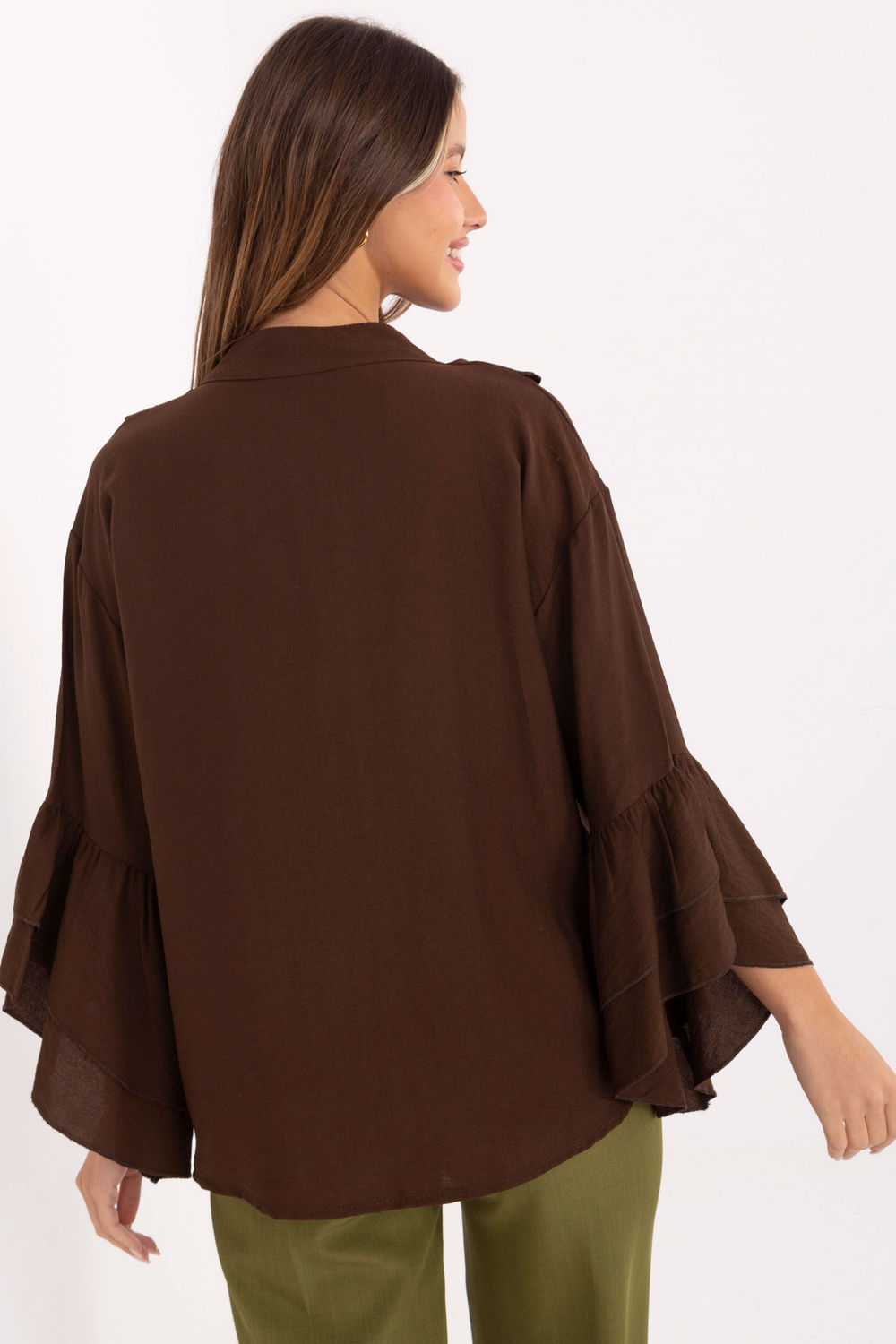 Langarm Hemd model 220228 Rue Paris - Afbeelding 3