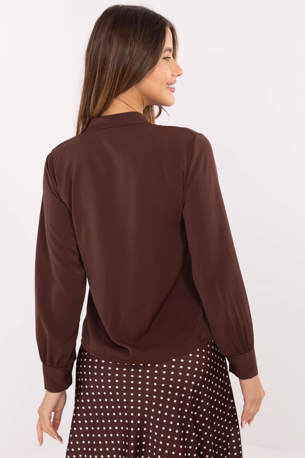 Langarm Hemd model 220331 Italy Moda - Afbeelding 3