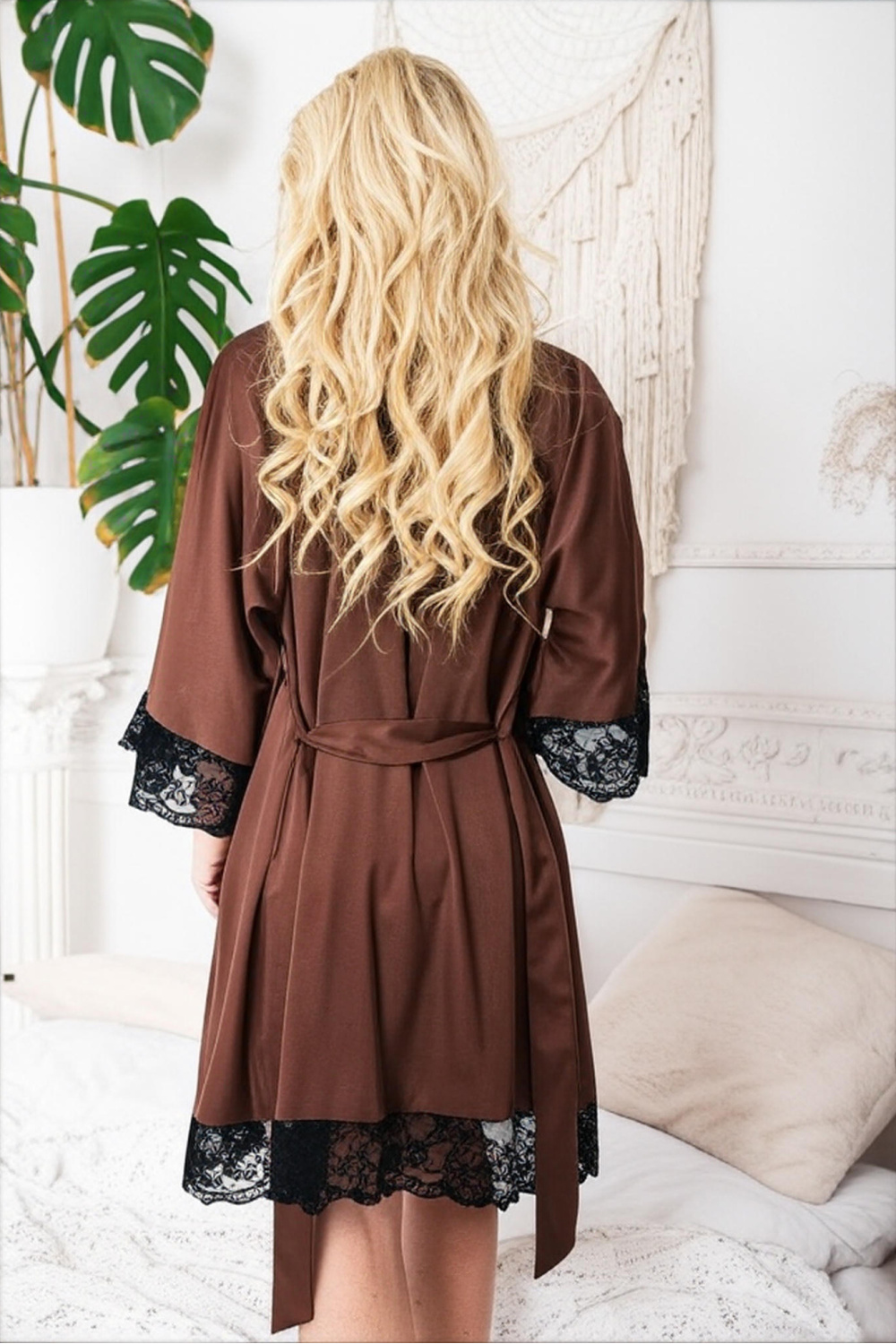 Schlafrock model 220334 Kalimo - Afbeelding 2