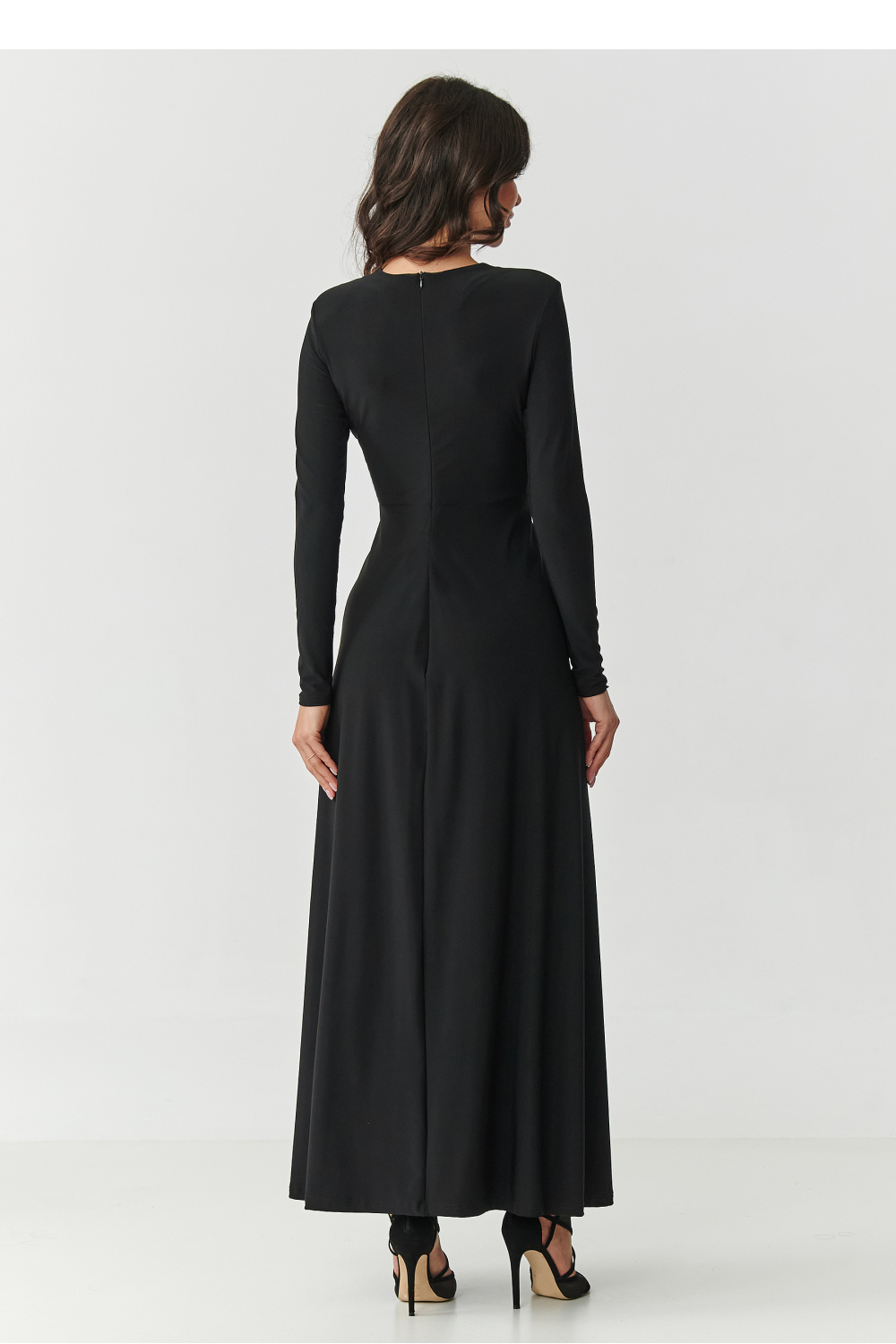 Langes Kleid model 220464 Makadamia - Afbeelding 3