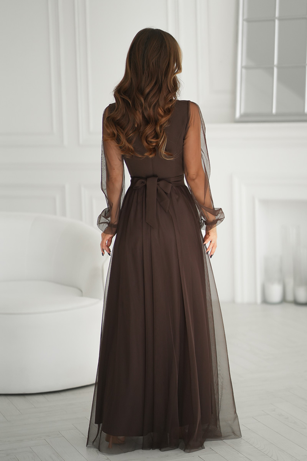 Langes Kleid model 220610 Bicotone - Afbeelding 3