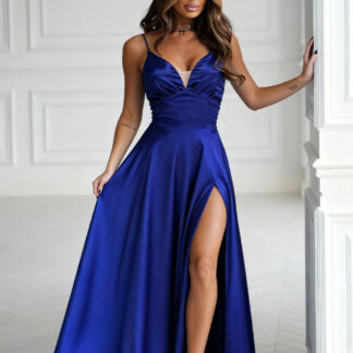 Langes Kleid model 220612 Bicotone
