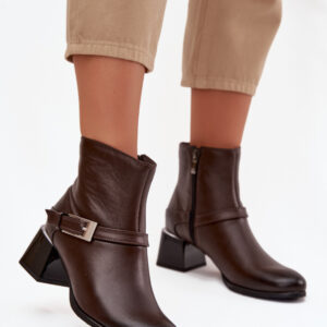Stiefeletten mit Absatz model 220702 Step in style
