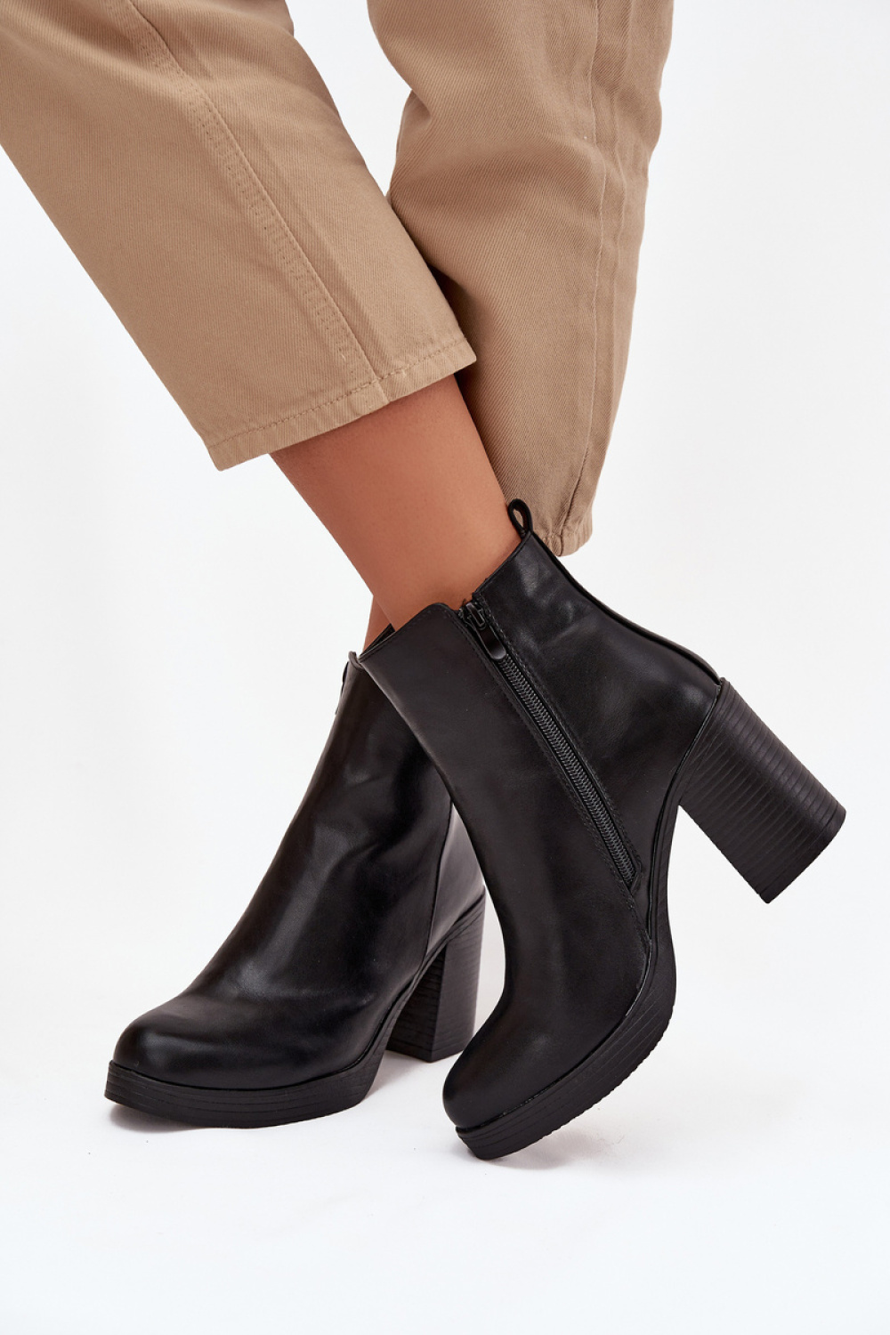 Stiefeletten mit Absatz model 220709 Step in style - Afbeelding 3