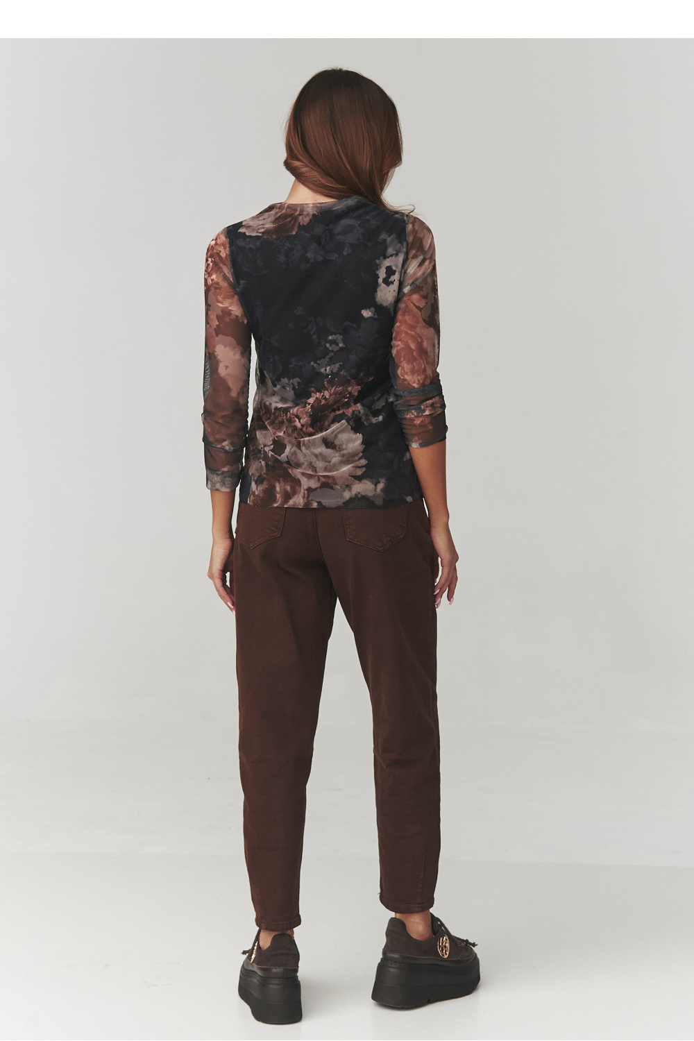 Bluse model 220780 Makadamia - Afbeelding 3