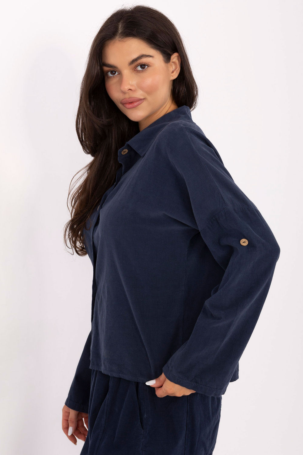 Langarm Hemd model 220822 Italy Moda - Afbeelding 2