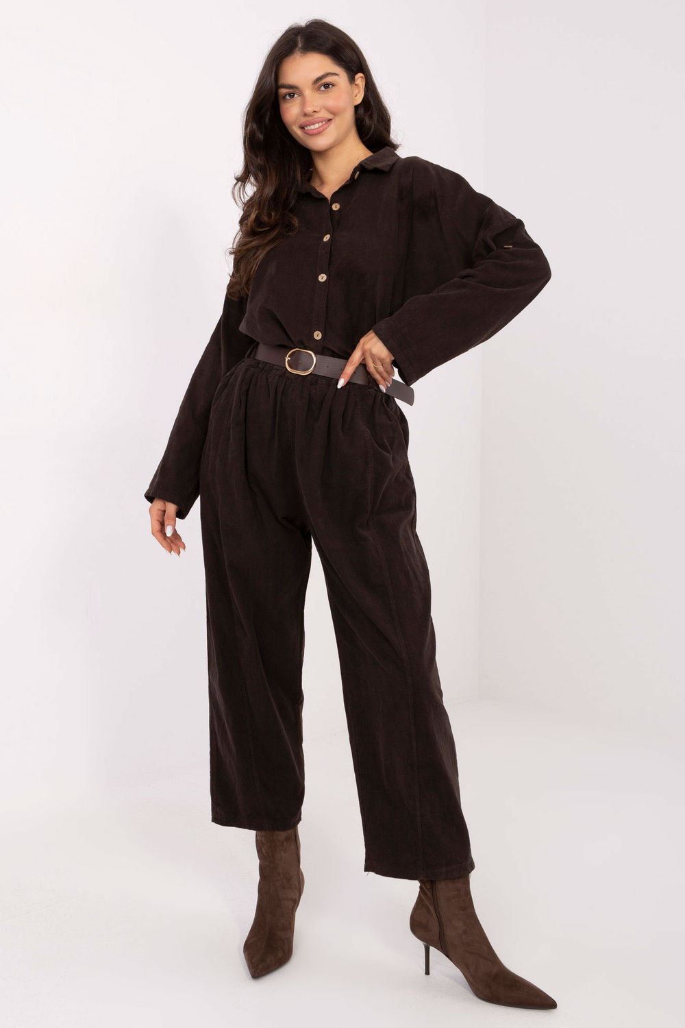 Langarm Hemd model 220827 Italy Moda - Afbeelding 2
