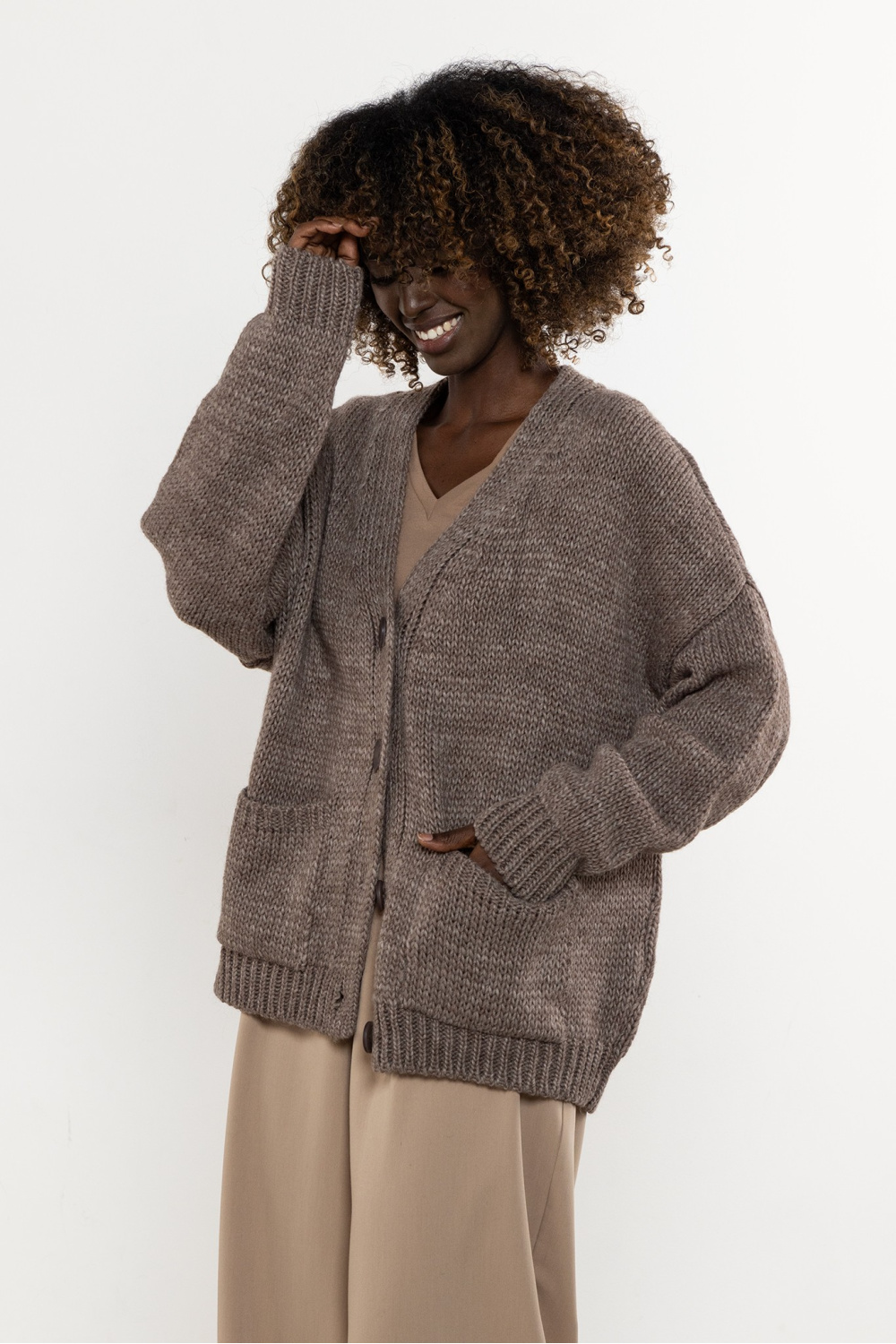 Cardigan model 220853 awama - Afbeelding 2