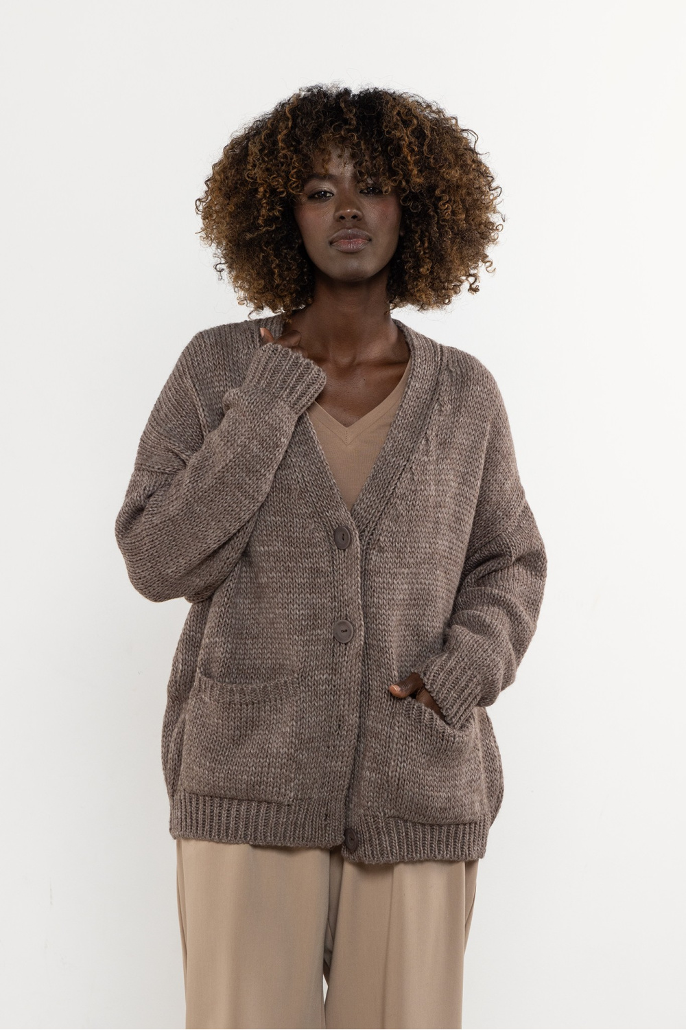 Cardigan model 220853 awama - Afbeelding 4