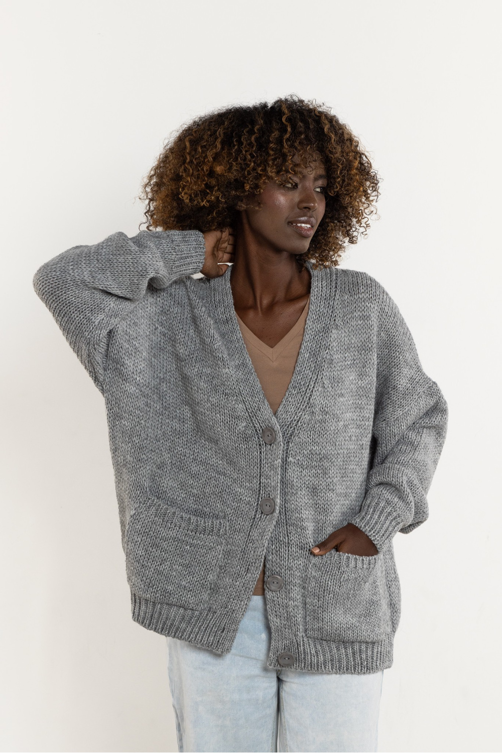 Cardigan model 220854 awama - Afbeelding 2
