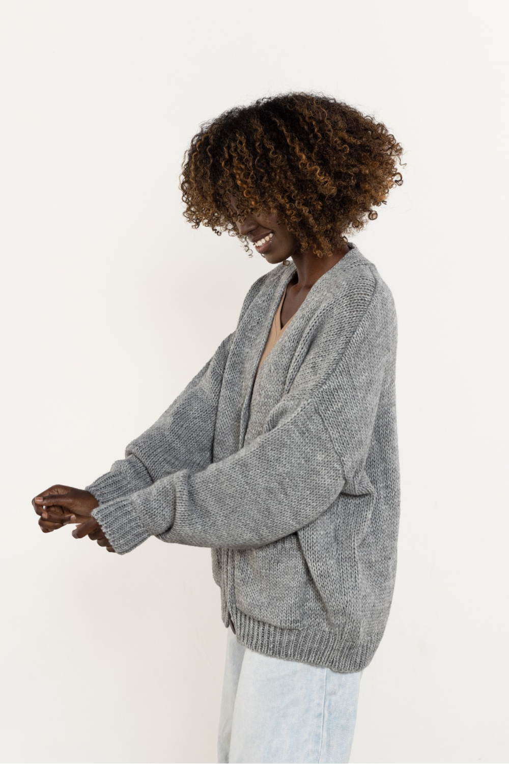 Cardigan model 220854 awama - Afbeelding 4