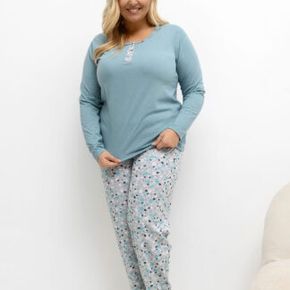 Übergrößen-Pyjama model 221183 Forever Pink