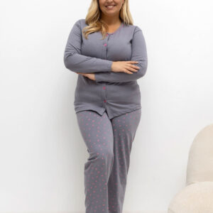 Übergrößen-Pyjama model 221198 Forever Pink