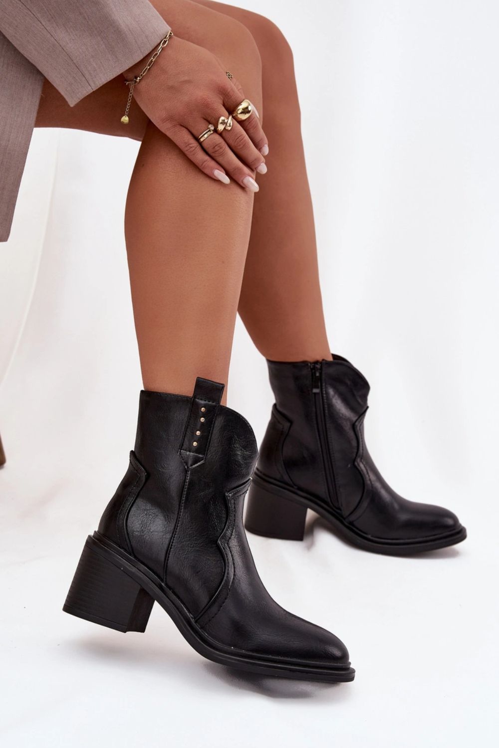 Stiefeletten mit Absatz model 221135 Step in style - Afbeelding 3