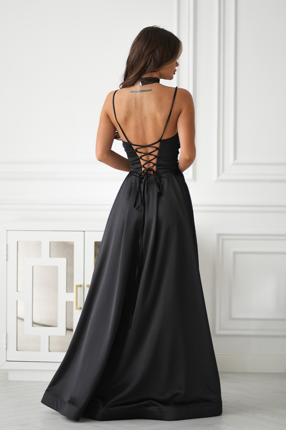 Langes Kleid model 221609 Bicotone - Afbeelding 3