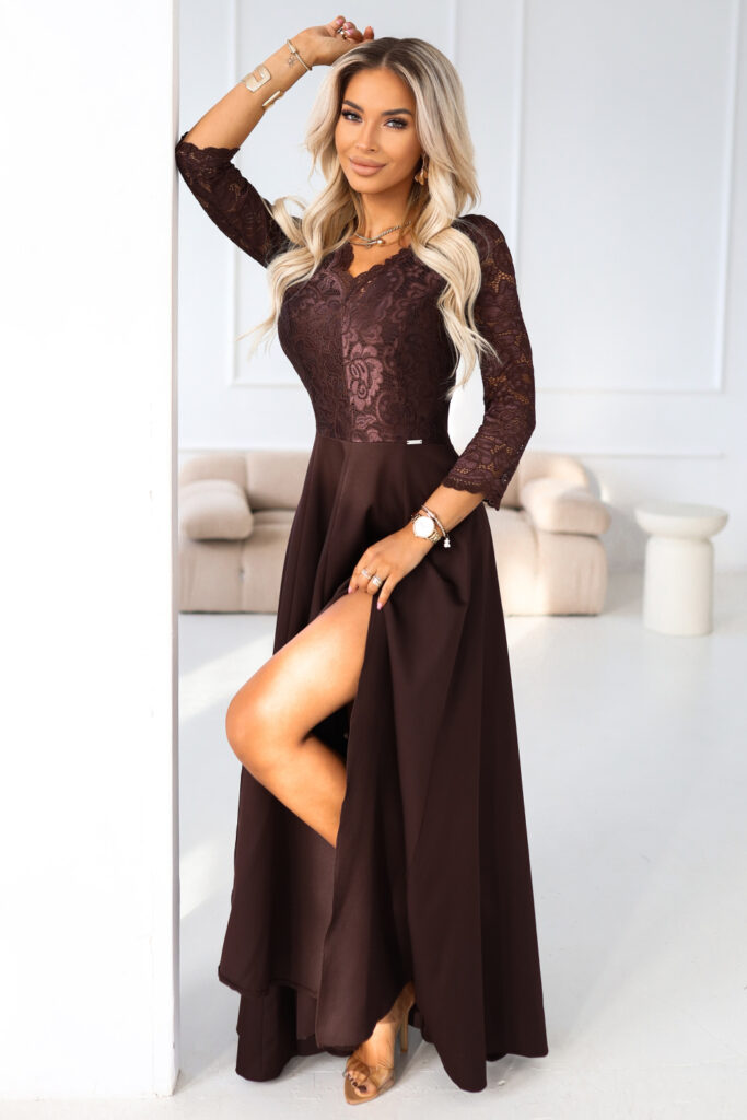 Langes Kleid model 221795 Numoco