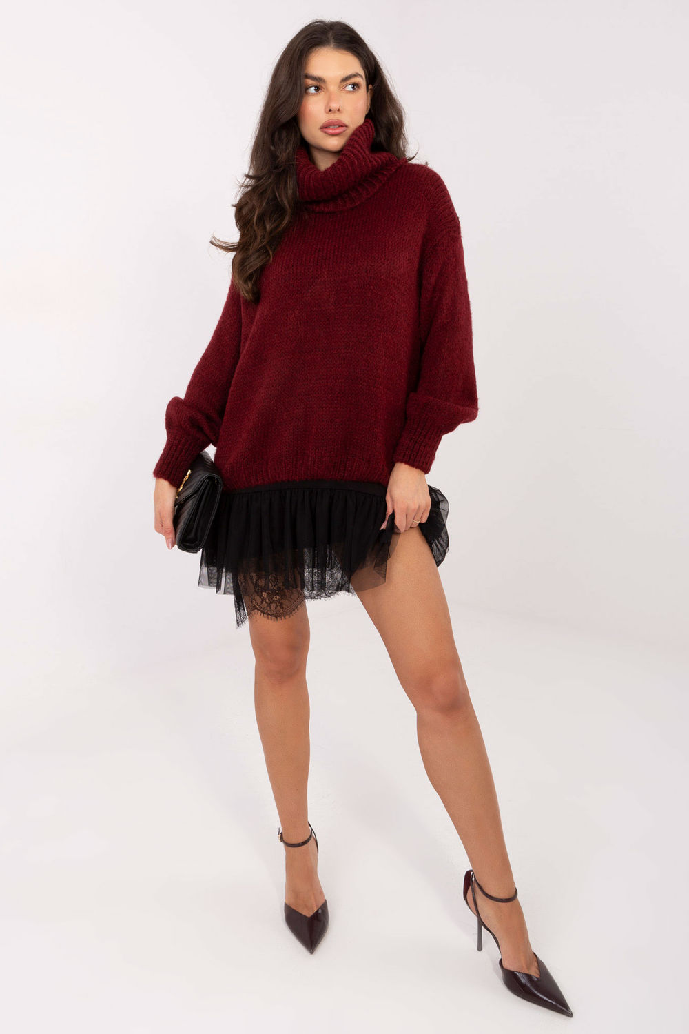 Rollkragenpullover model 221854 Factory Price - Afbeelding 2