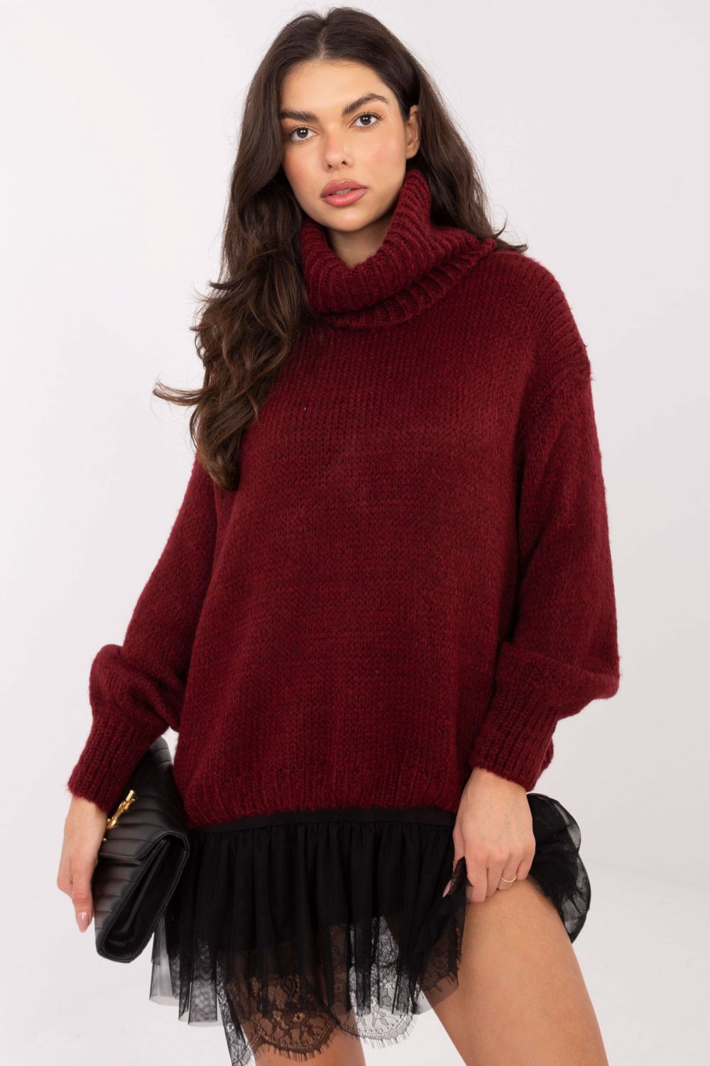 Rollkragenpullover model 221854 Factory Price - Afbeelding 4