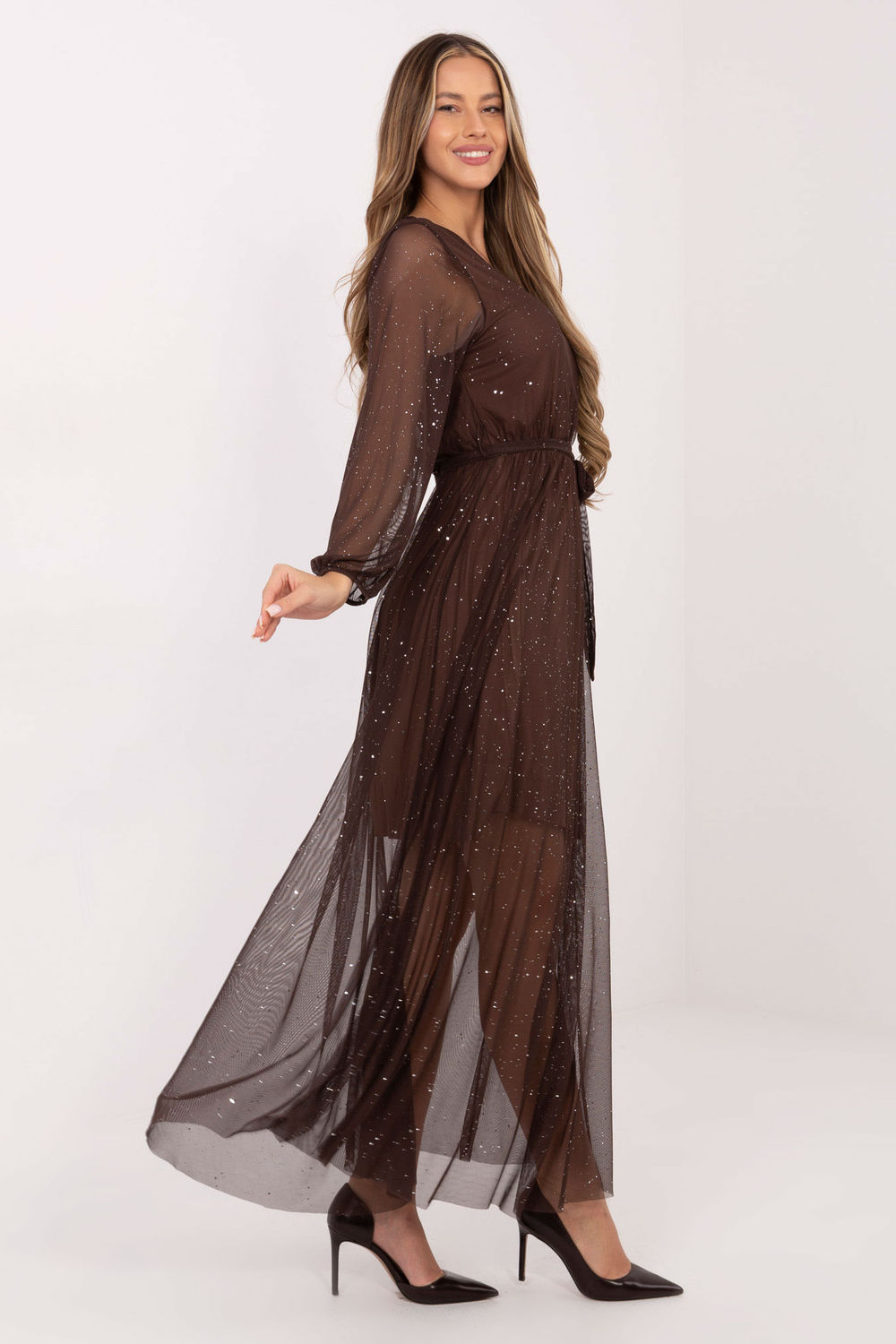 Langes Kleid model 221986 Italy Moda - Afbeelding 2
