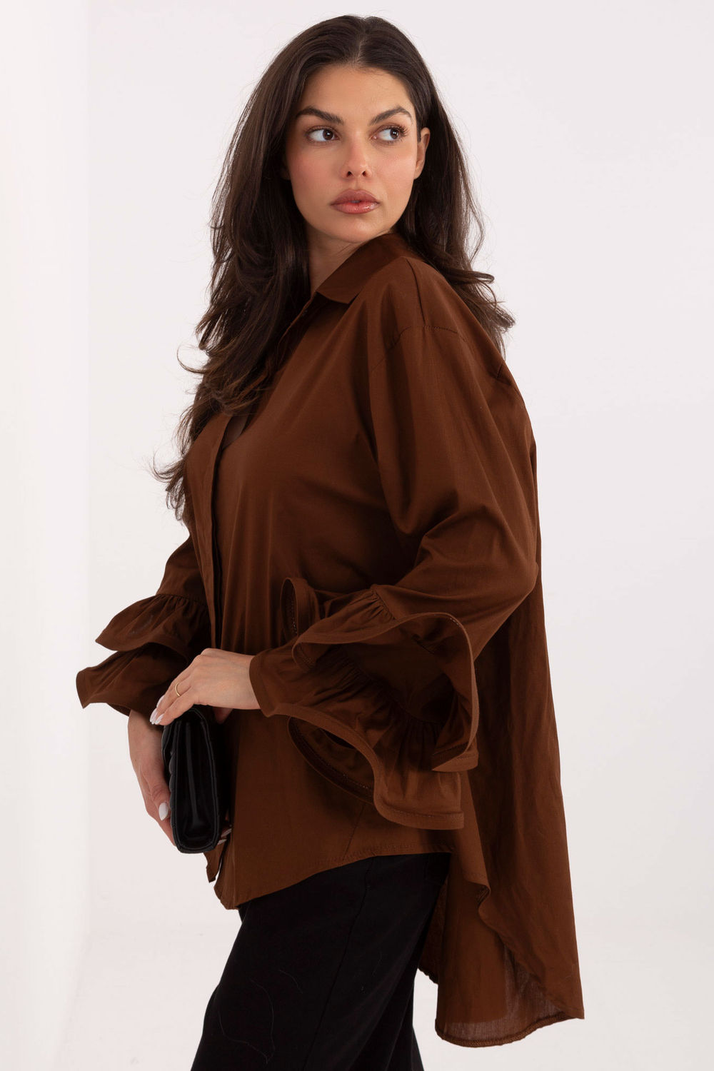 Langarm Hemd model 222314 Italy Moda - Afbeelding 4