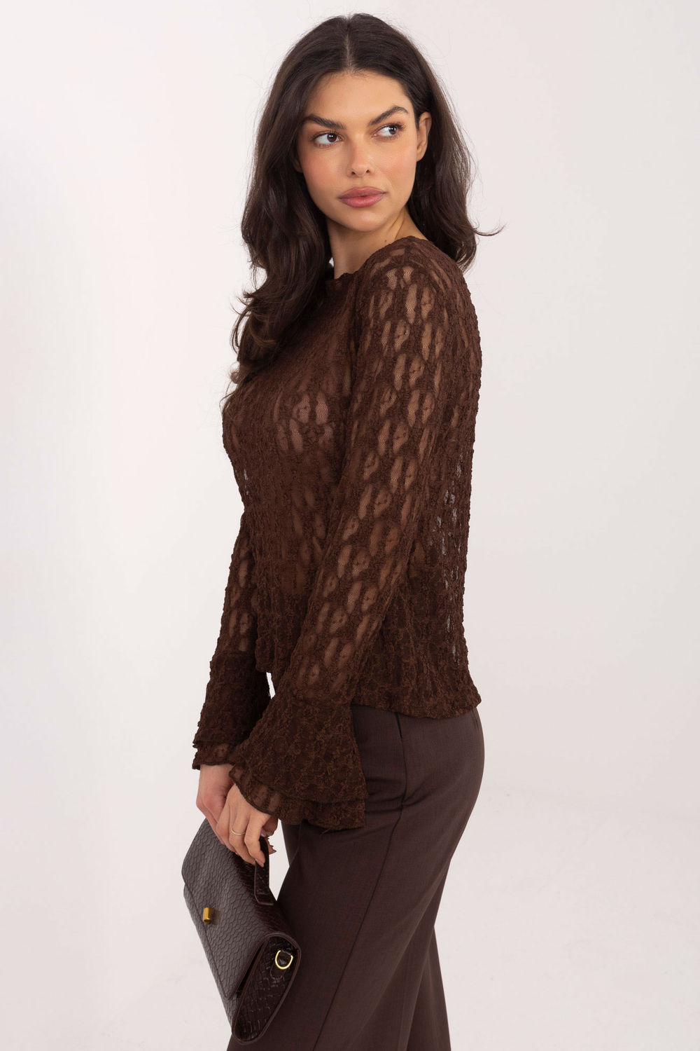 Spitzenbluse model 222447 Italy Moda - Afbeelding 4