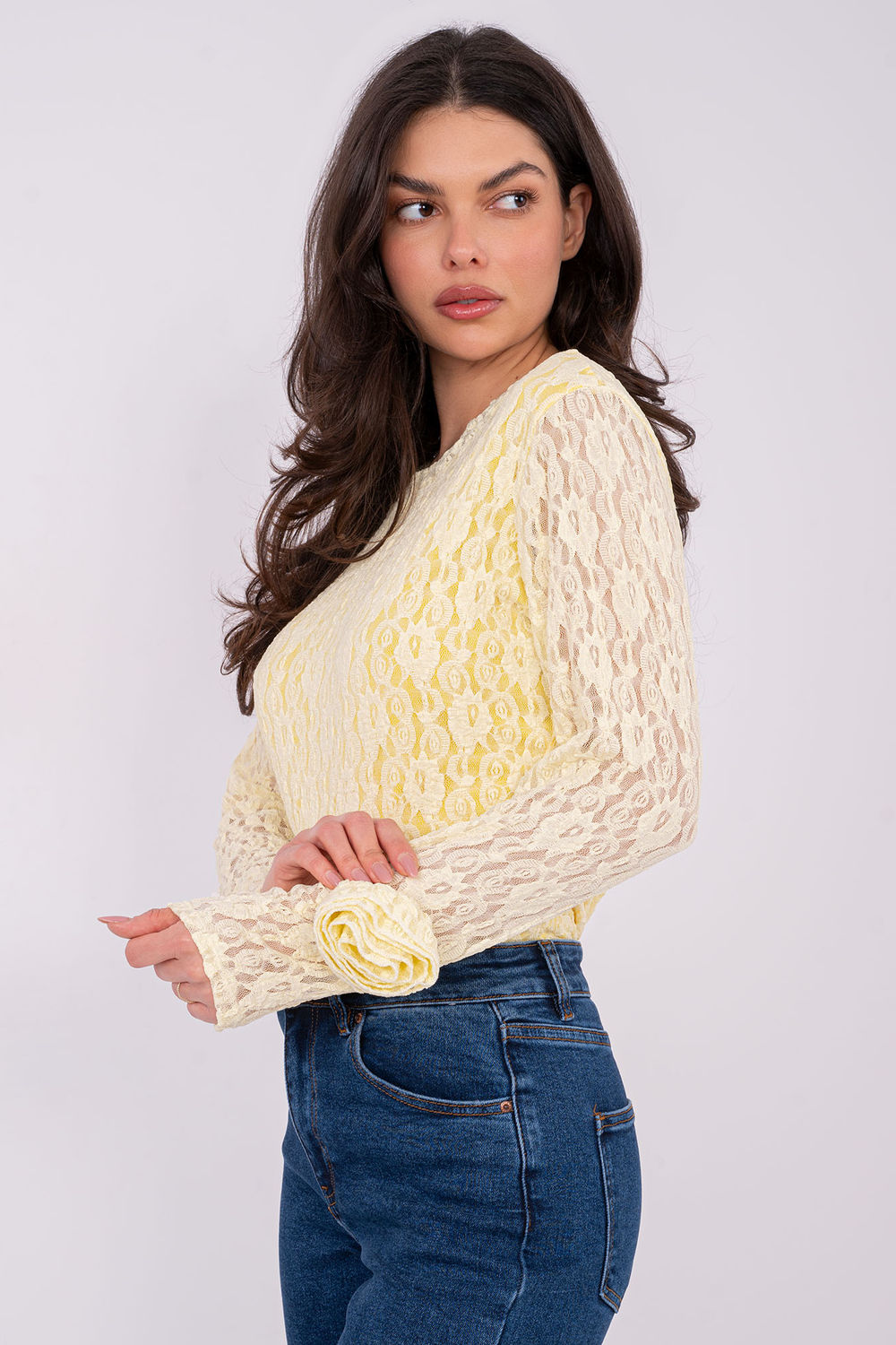 Spitzenbluse model 222453 Italy Moda - Afbeelding 3
