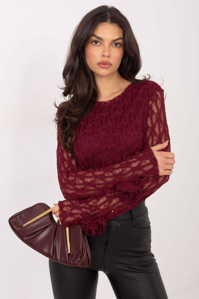 Spitzenbluse model 222455 Italy Moda