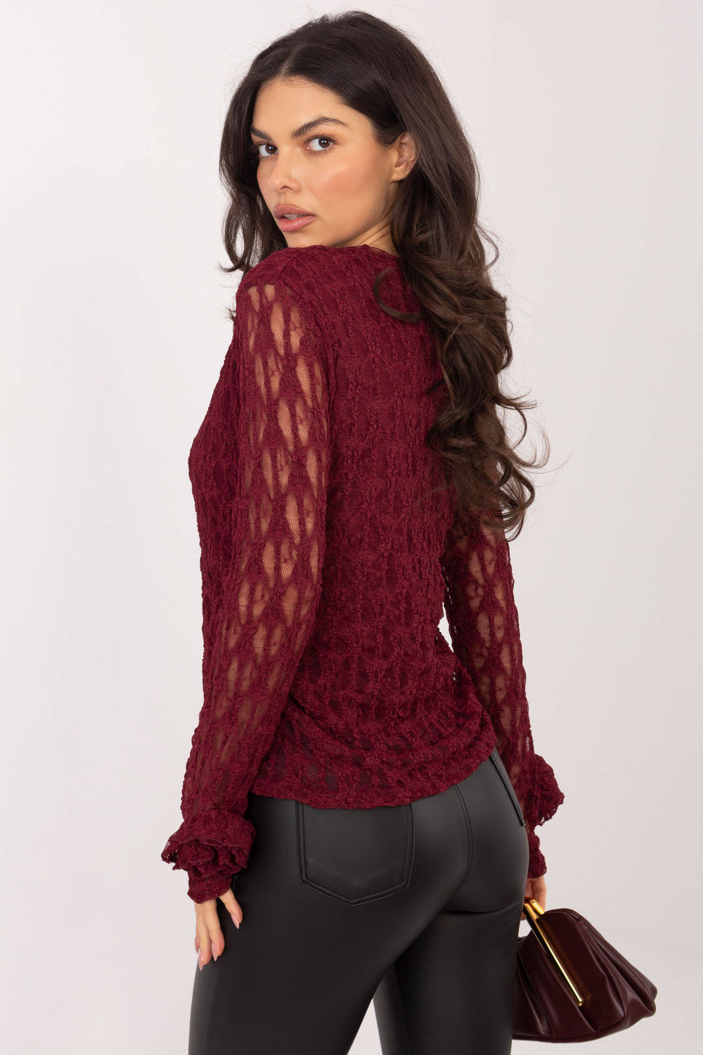 Spitzenbluse model 222455 Italy Moda - Afbeelding 3