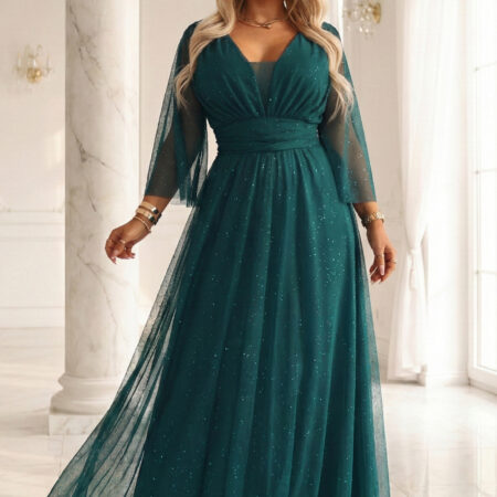 Langes Kleid model 222458 Numoco