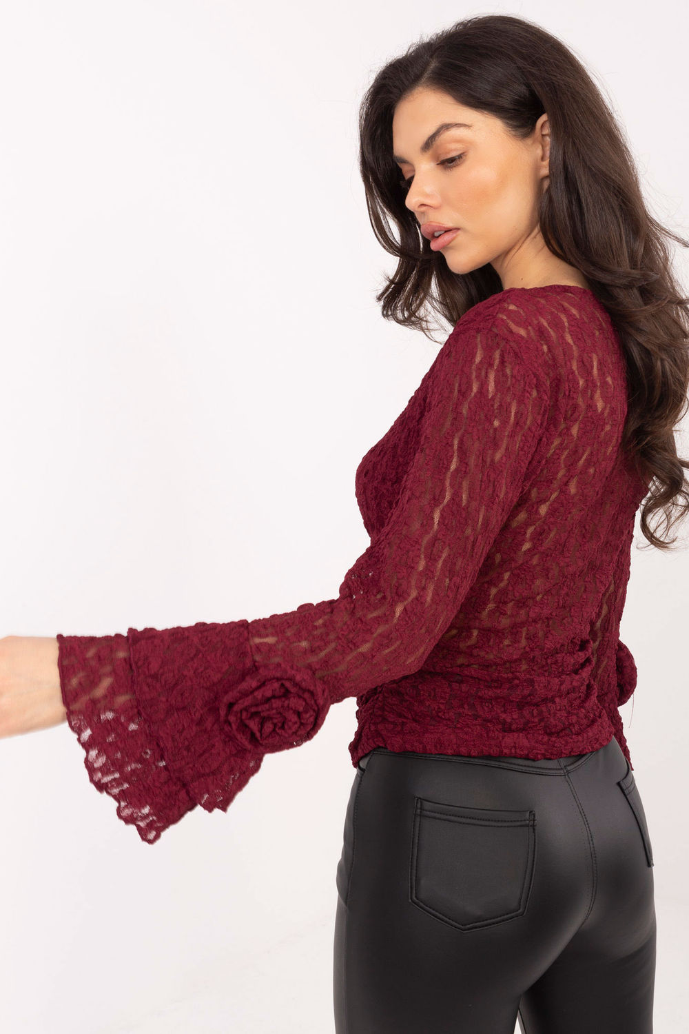 Spitzenbluse model 222740 Italy Moda - Afbeelding 3