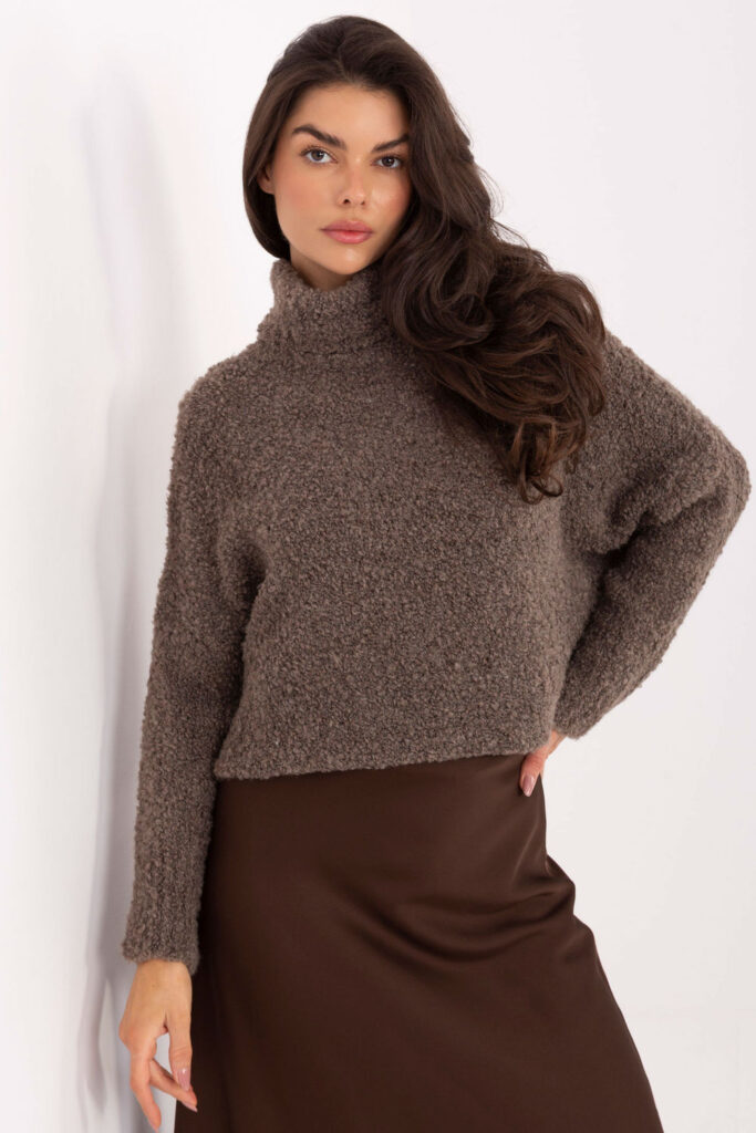 Rollkragenpullover model 223084 Factory Price