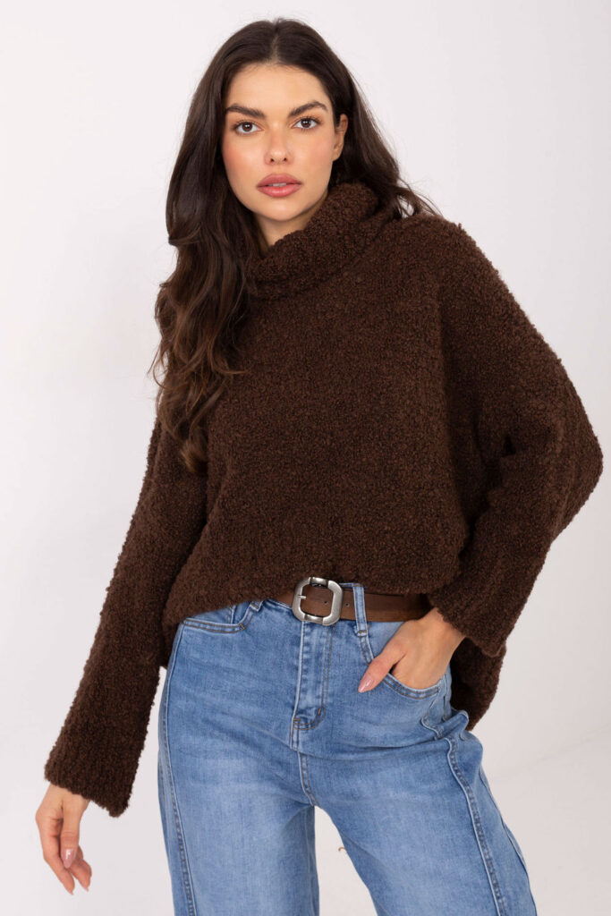 Rollkragenpullover model 223085 Factory Price