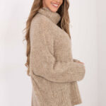 Rollkragenpullover model 223087 Factory Price