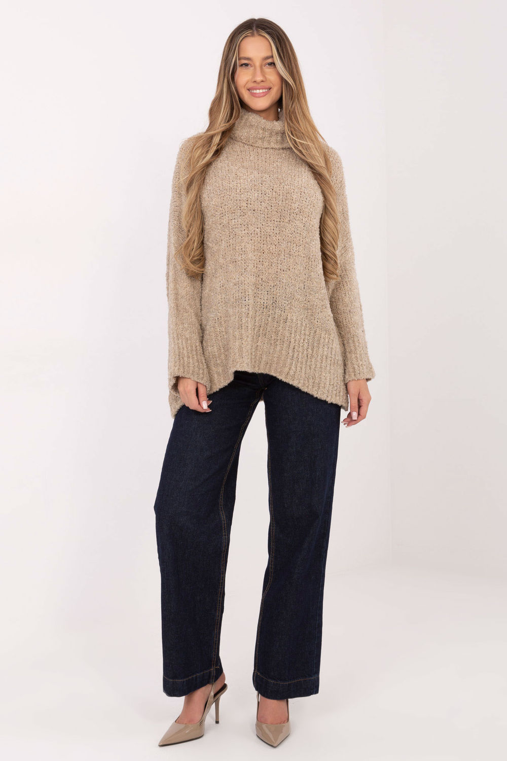 Rollkragenpullover model 223087 Factory Price - Afbeelding 2