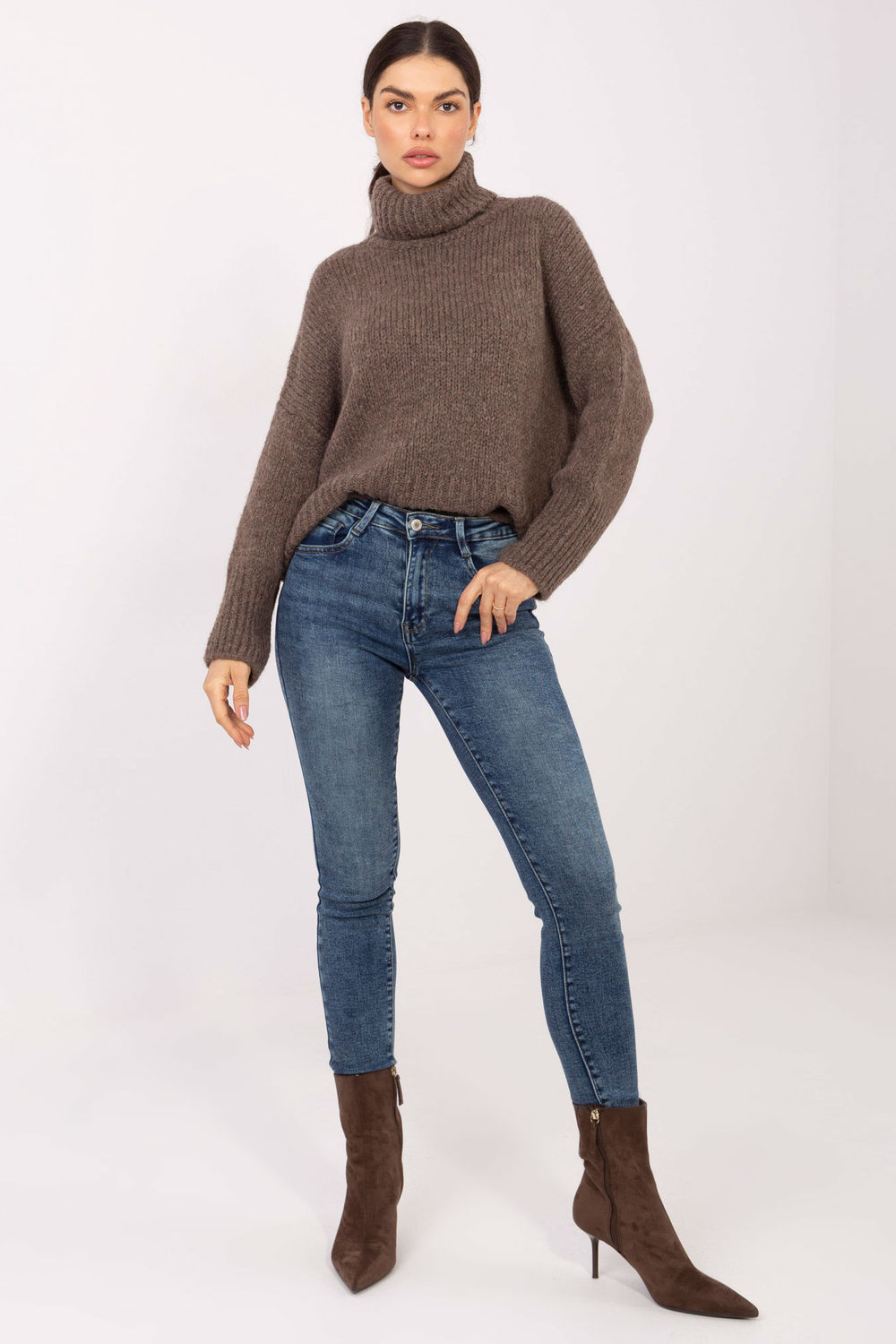 Rollkragenpullover model 223092 Factory Price - Afbeelding 2