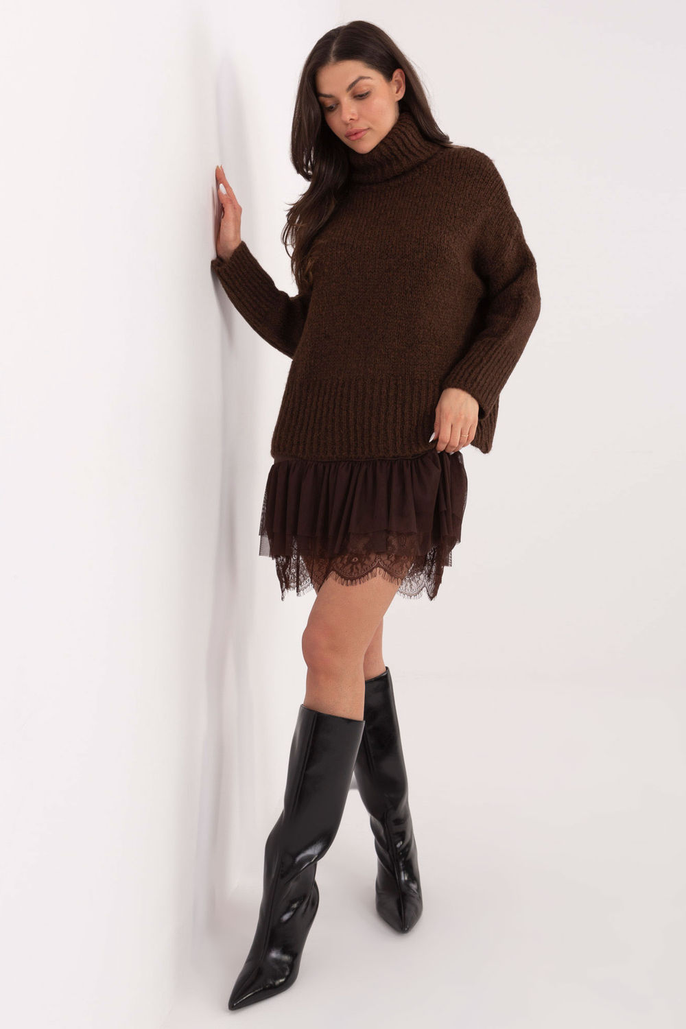 Rollkragenpullover model 223094 Factory Price - Afbeelding 2