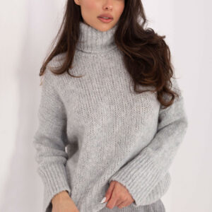 Rollkragenpullover model 223095 Factory Price