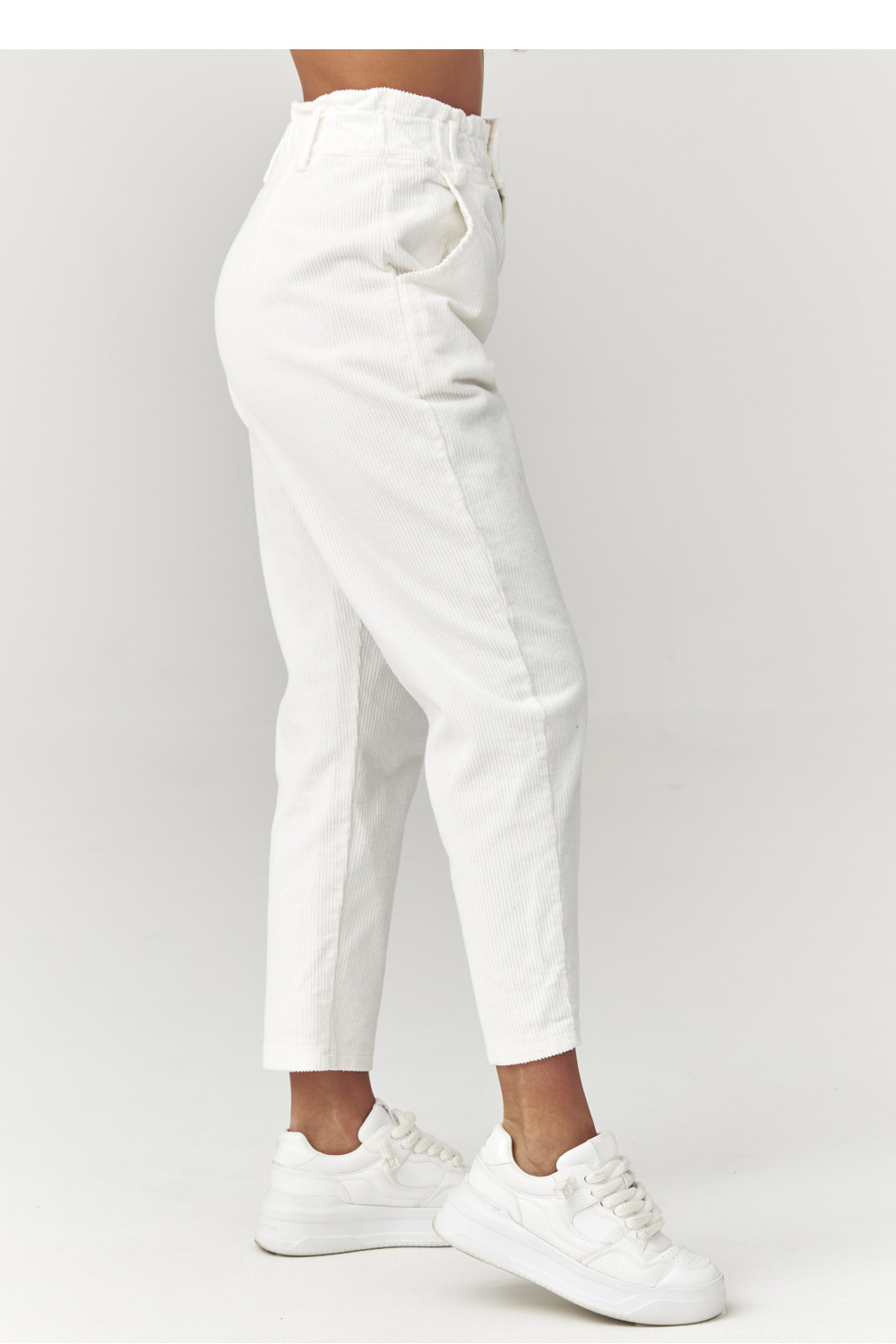 Cordhosen model 223242 Makadamia - Afbeelding 4