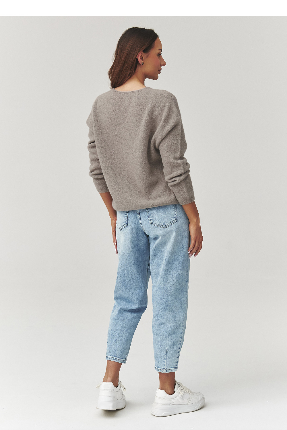 Cardigan model 223257 Makadamia - Afbeelding 3