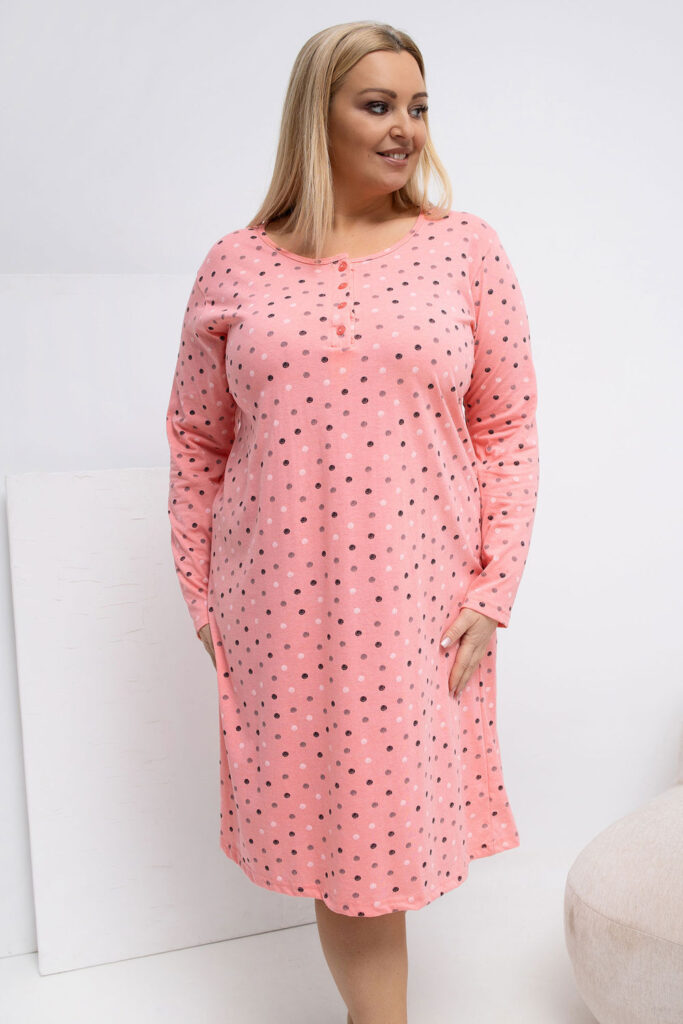Nachthemden in großen Größen model 223301 Forever Pink
