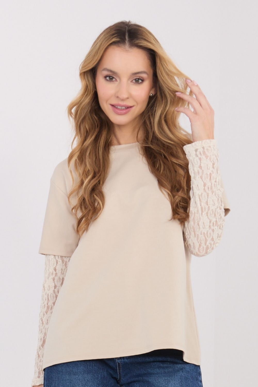 Bluse model 223336 Italy Moda - Afbeelding 4