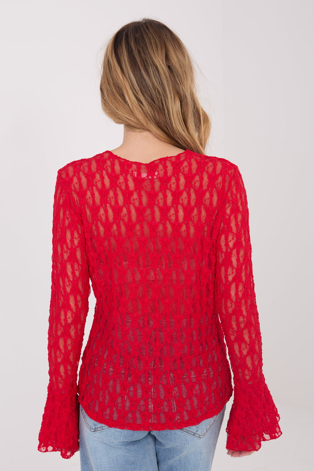 Spitzenbluse model 223405 Italy Moda - Afbeelding 3