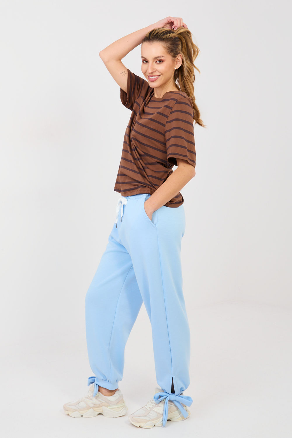 Sportanzug Hosen model 223469 Italy Moda - Afbeelding 2