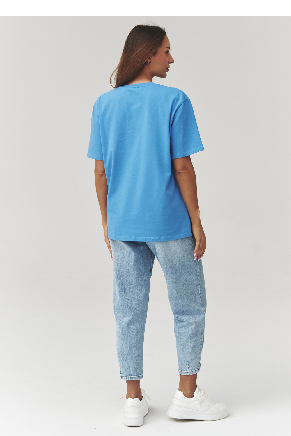 T-shirt model 223558 Makadamia - Afbeelding 3