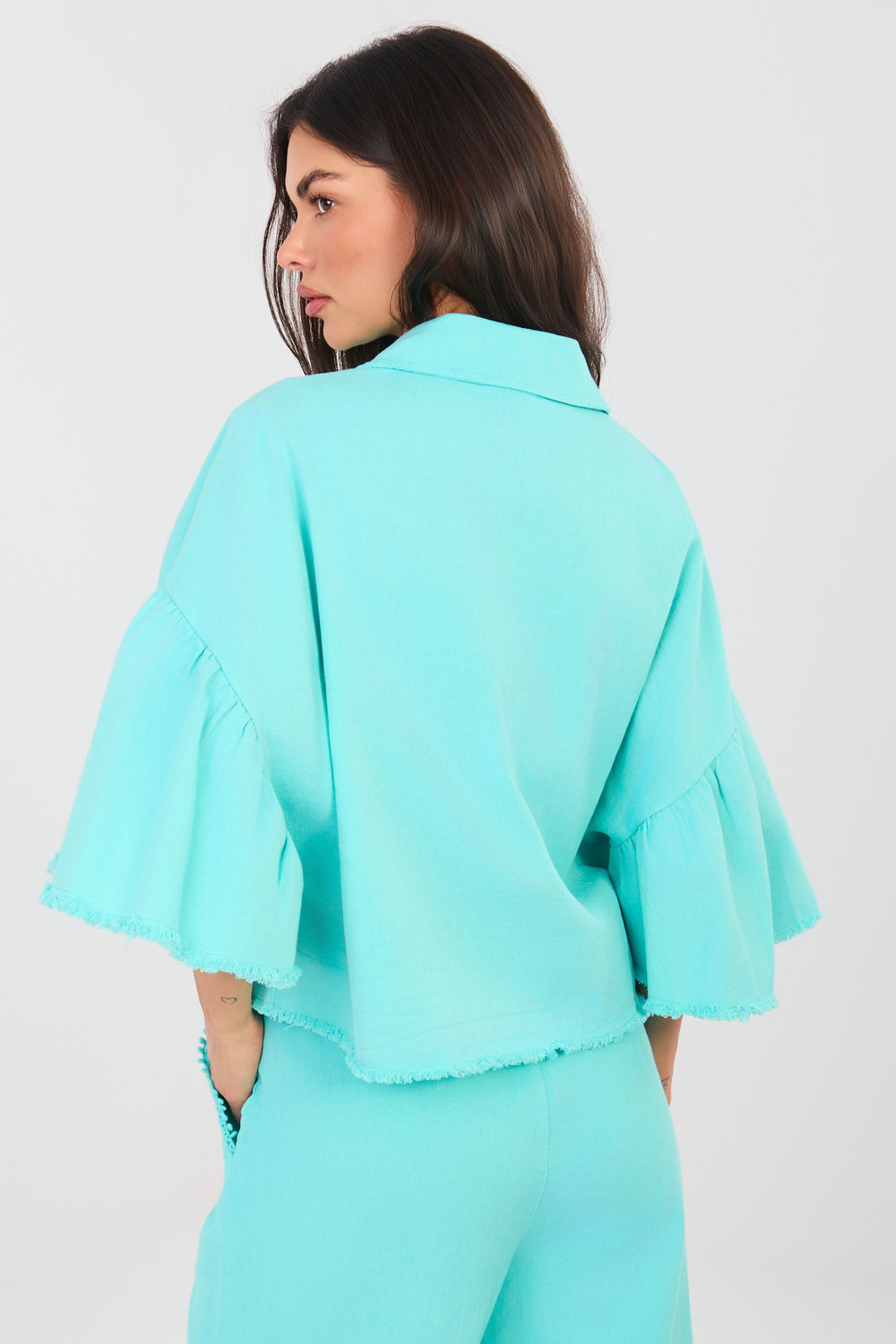 Jeansjacke model 223630 Rue Paris - Afbeelding 3