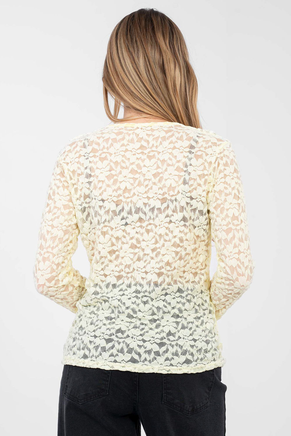 Spitzenbluse model 223840 Rue Paris - Afbeelding 3