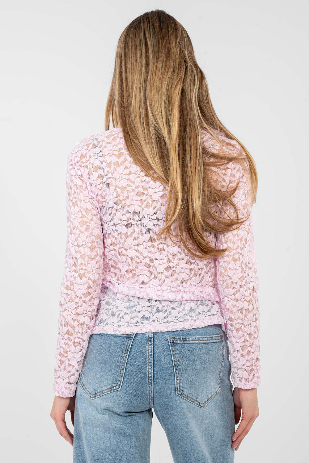 Spitzenbluse model 223841 Rue Paris - Afbeelding 3